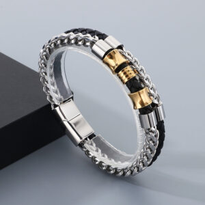 Stainless Steel Crest Bracelets